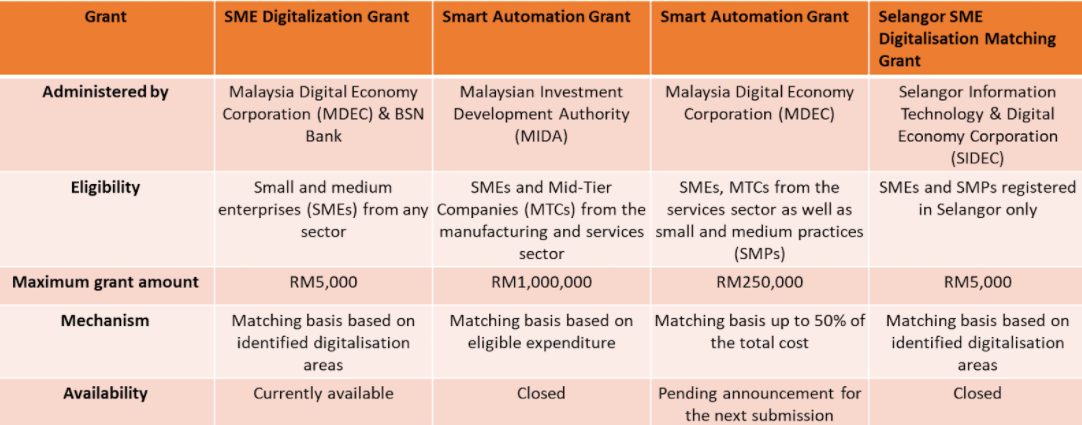 PROPELLING SMEs INTO DIGITAL WORLD THROUGH GRANTS